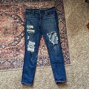 American eagle ripped jeans